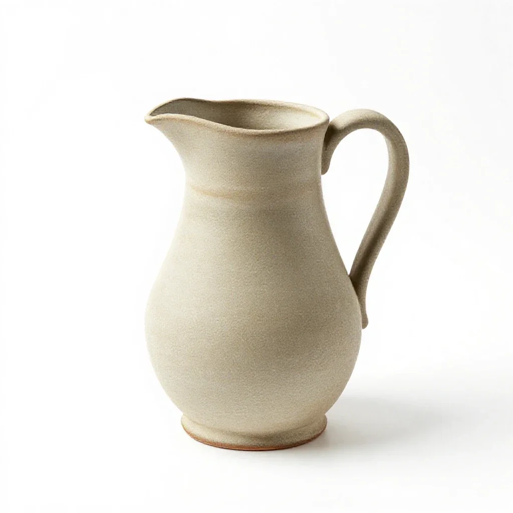 Pitcher isolated on a white background