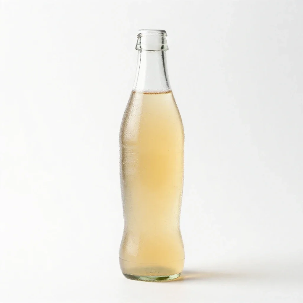Pop bottle isolated on a white background