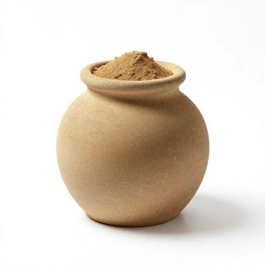 Powder keg isolated on a white background