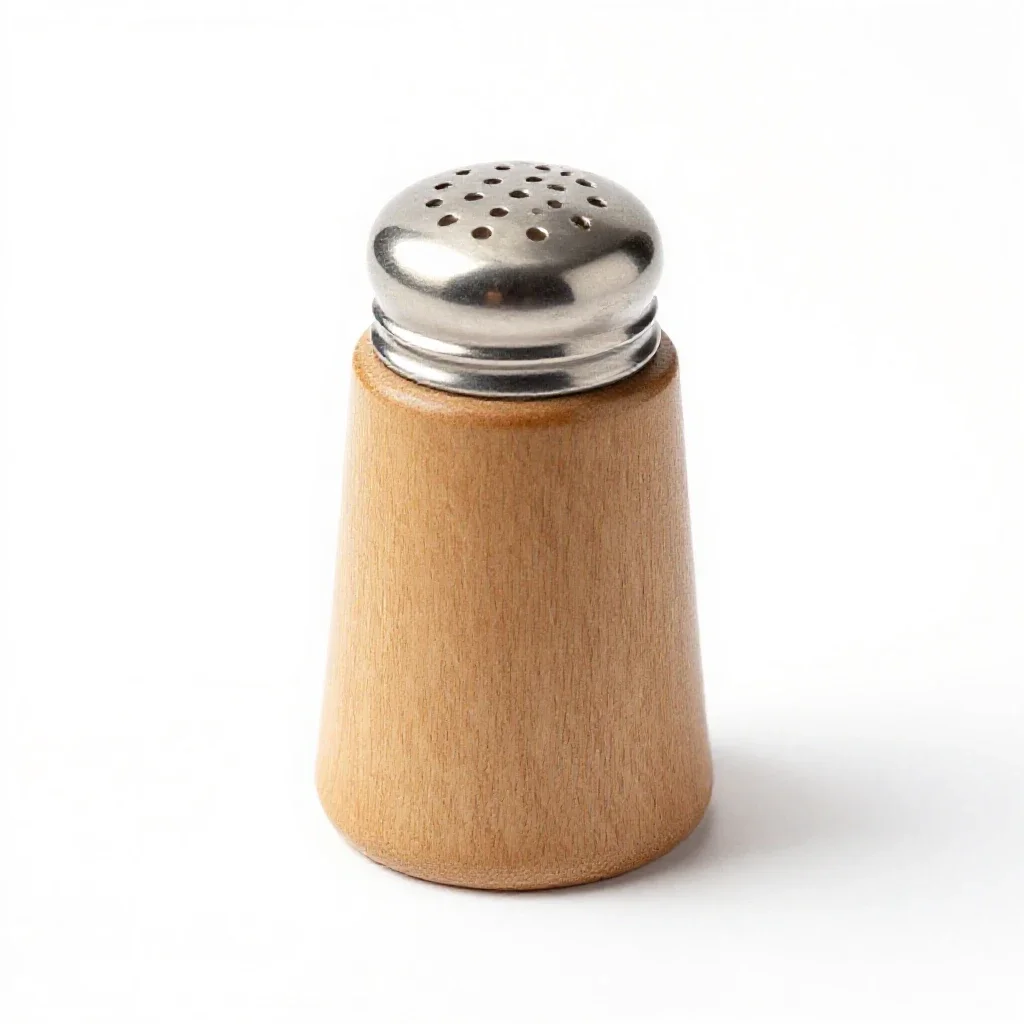 Saltshaker isolated on a white background