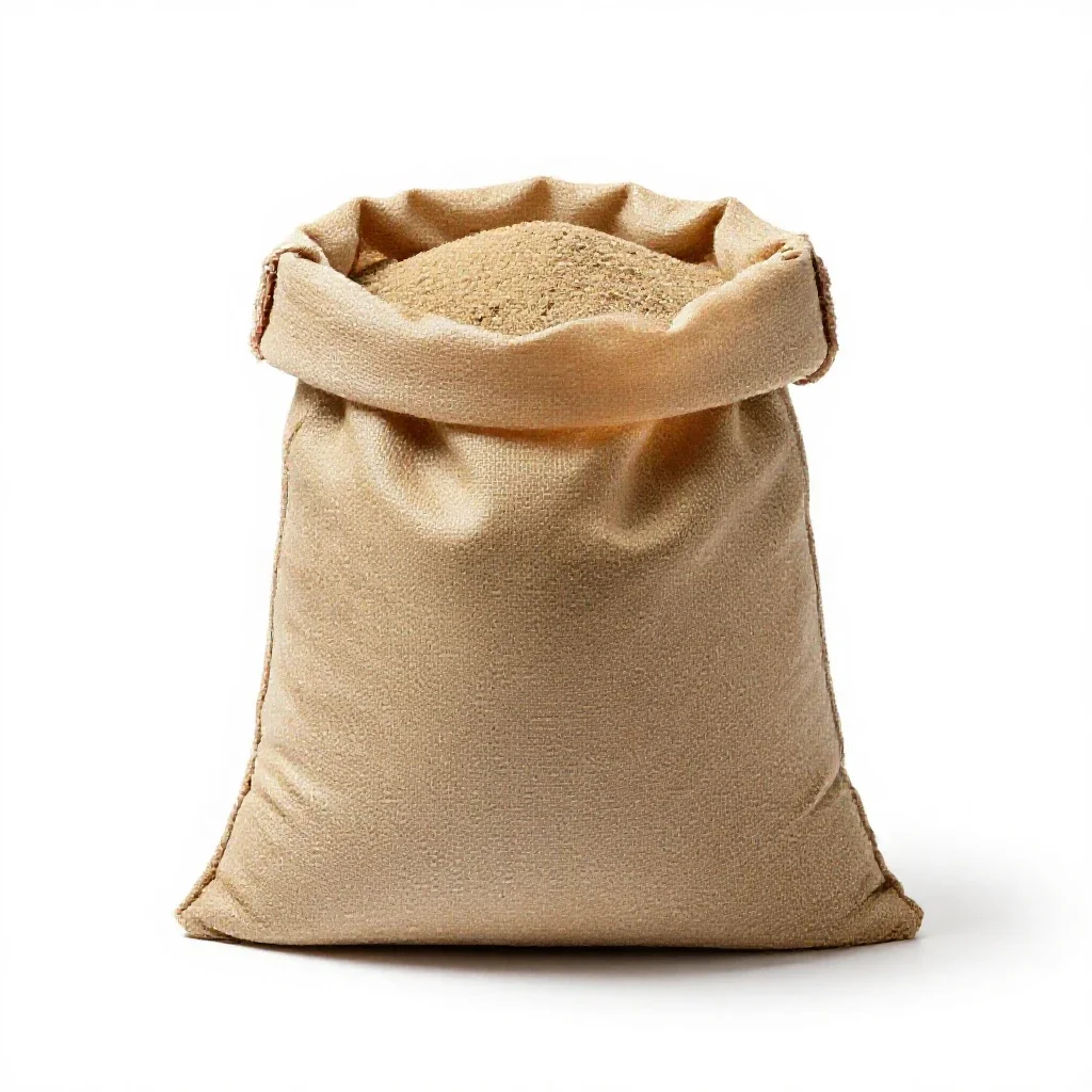 Sandbag isolated on a white background