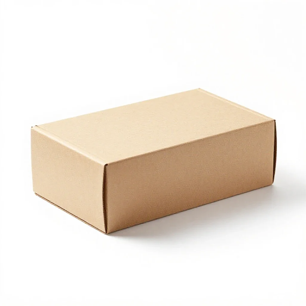 Shoebox isolated on a white background