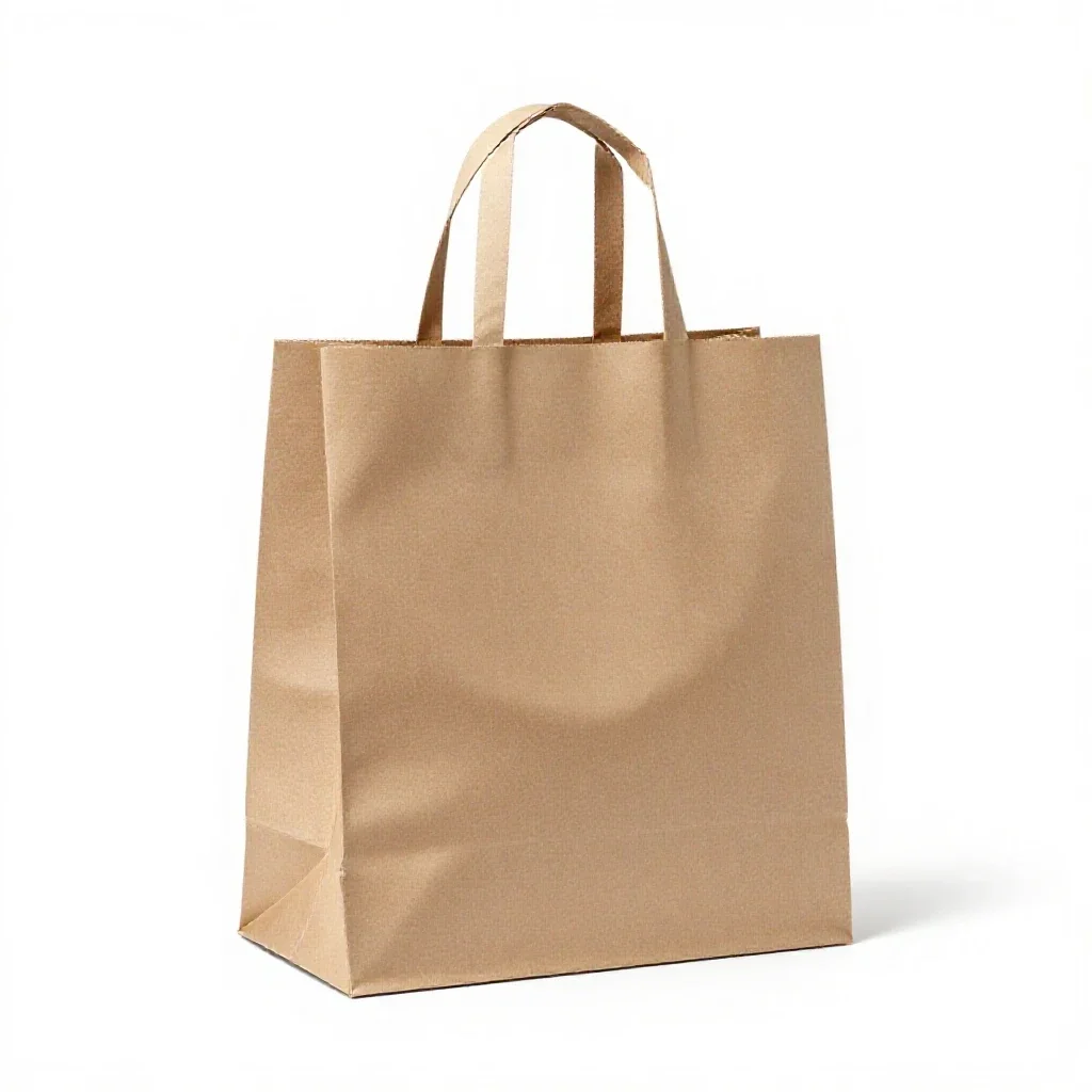 Shopping bag isolated on a white background