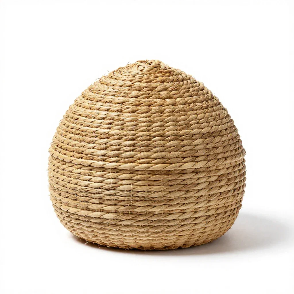 Skep isolated on a white background