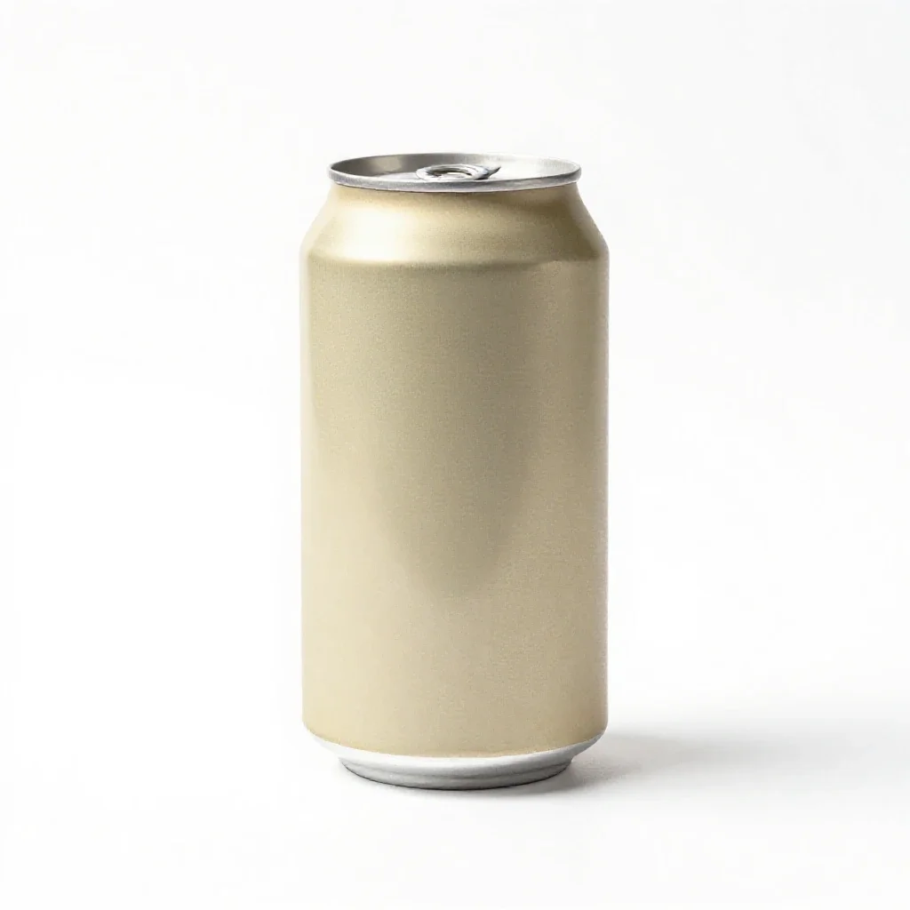 Soda can isolated on a white background