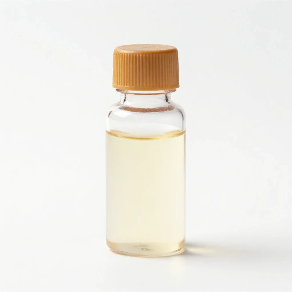 Specimen bottle isolated on a white background