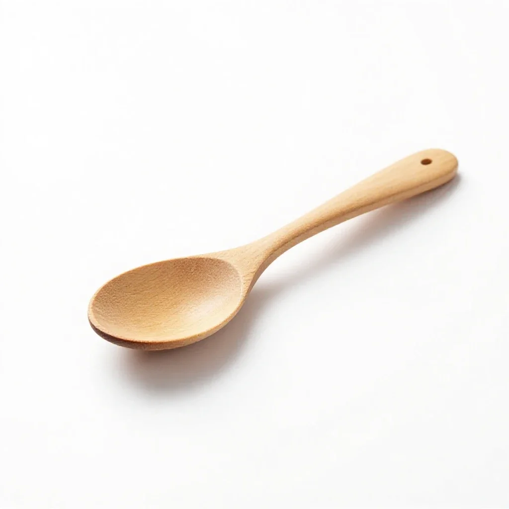 Spoon isolated on a white background