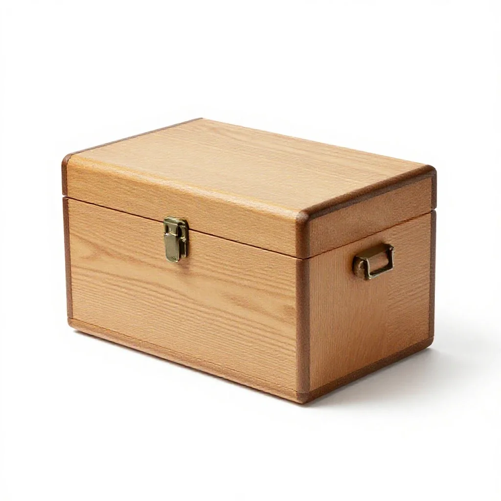 Strongbox isolated on a white background
