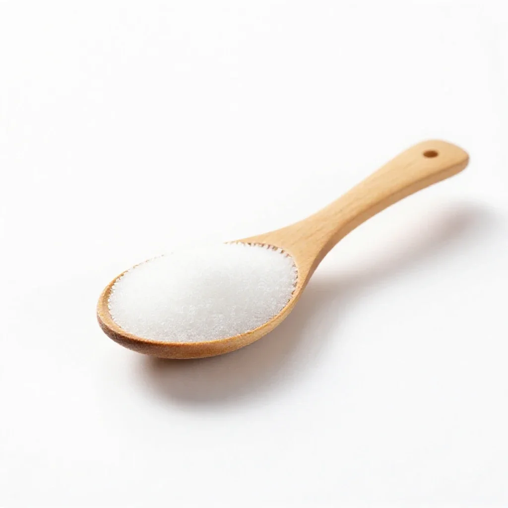Sugar spoon isolated on a white background
