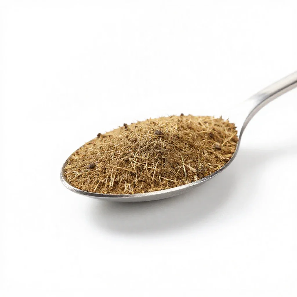 Teaspoon isolated on a white background