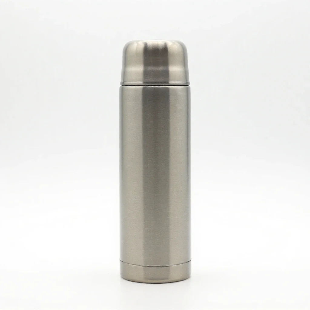 Thermos isolated on a white background