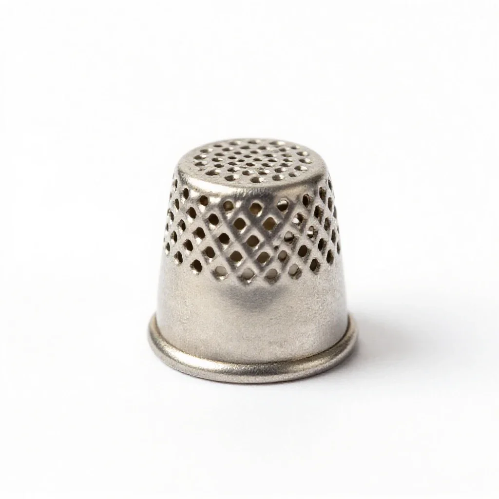 Thimble isolated on a white background