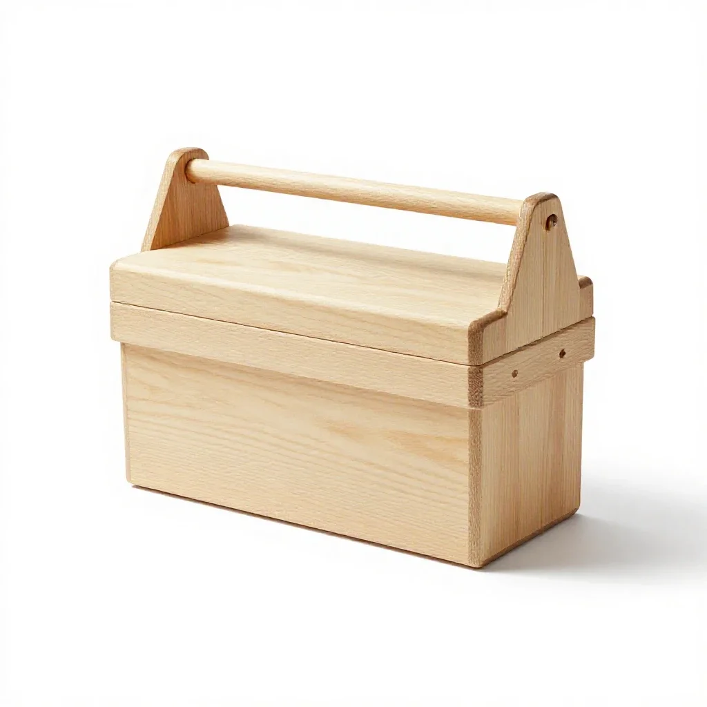 Toolbox isolated on a white background
