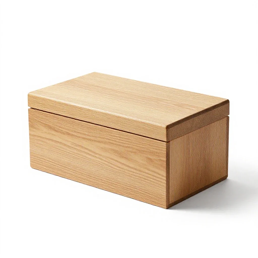Tuck box isolated on a white background