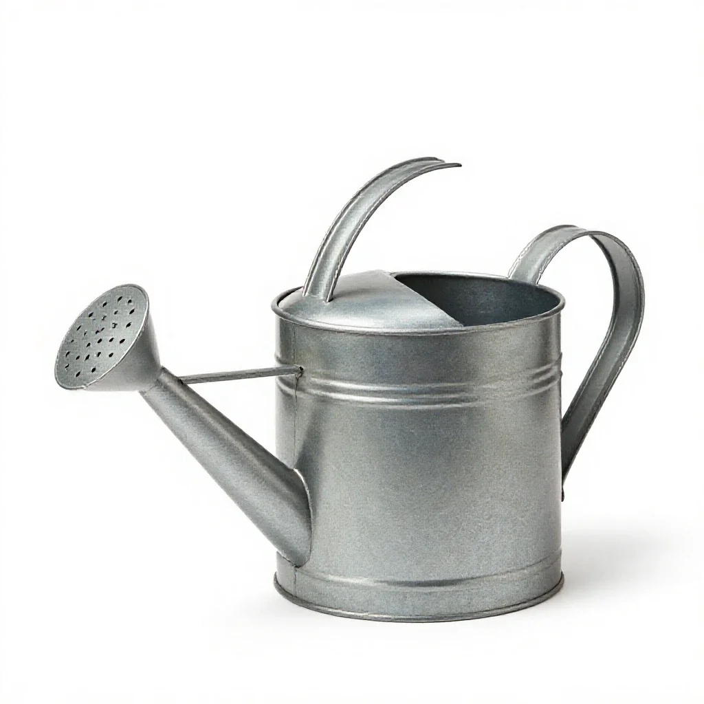 Watering can isolated on a white background