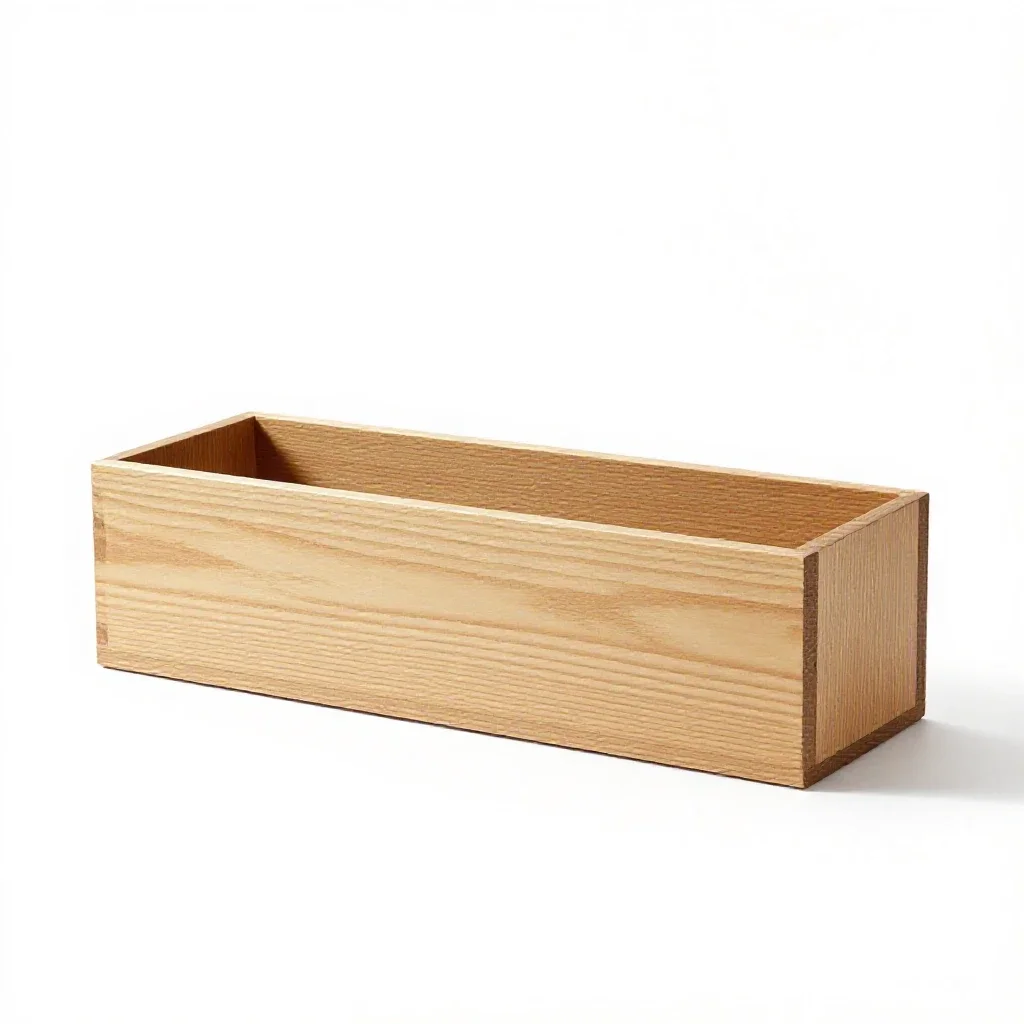 Window box isolated on a white background
