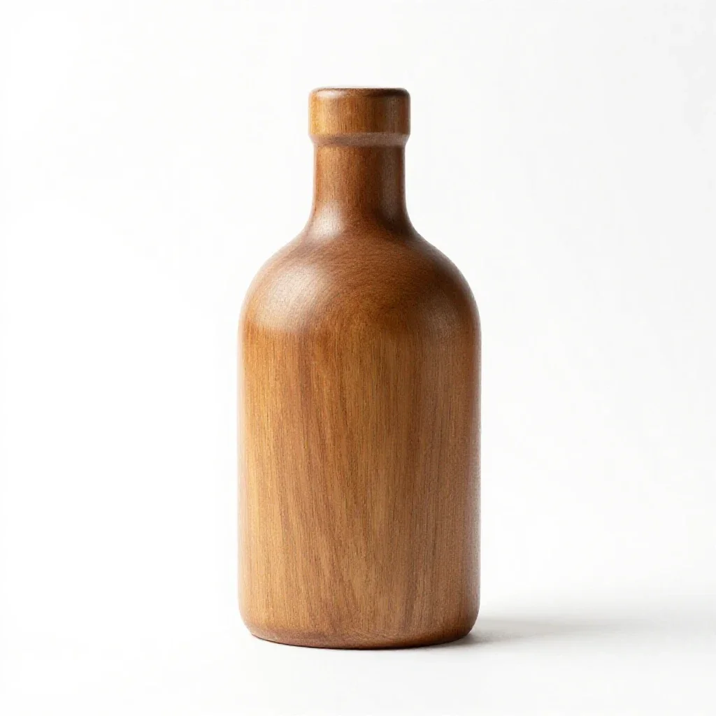 Wineskin isolated on a white background
