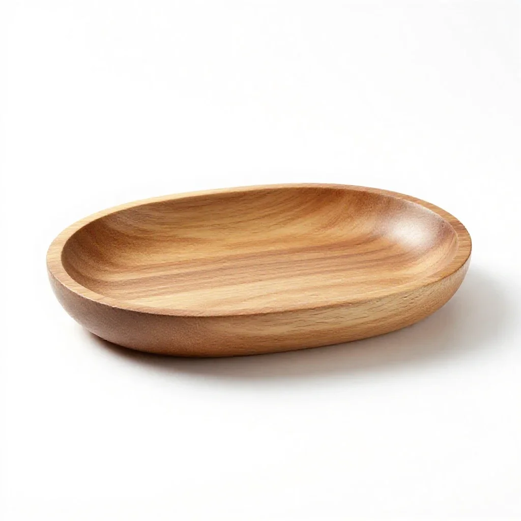 Alms dish isolated on a white background