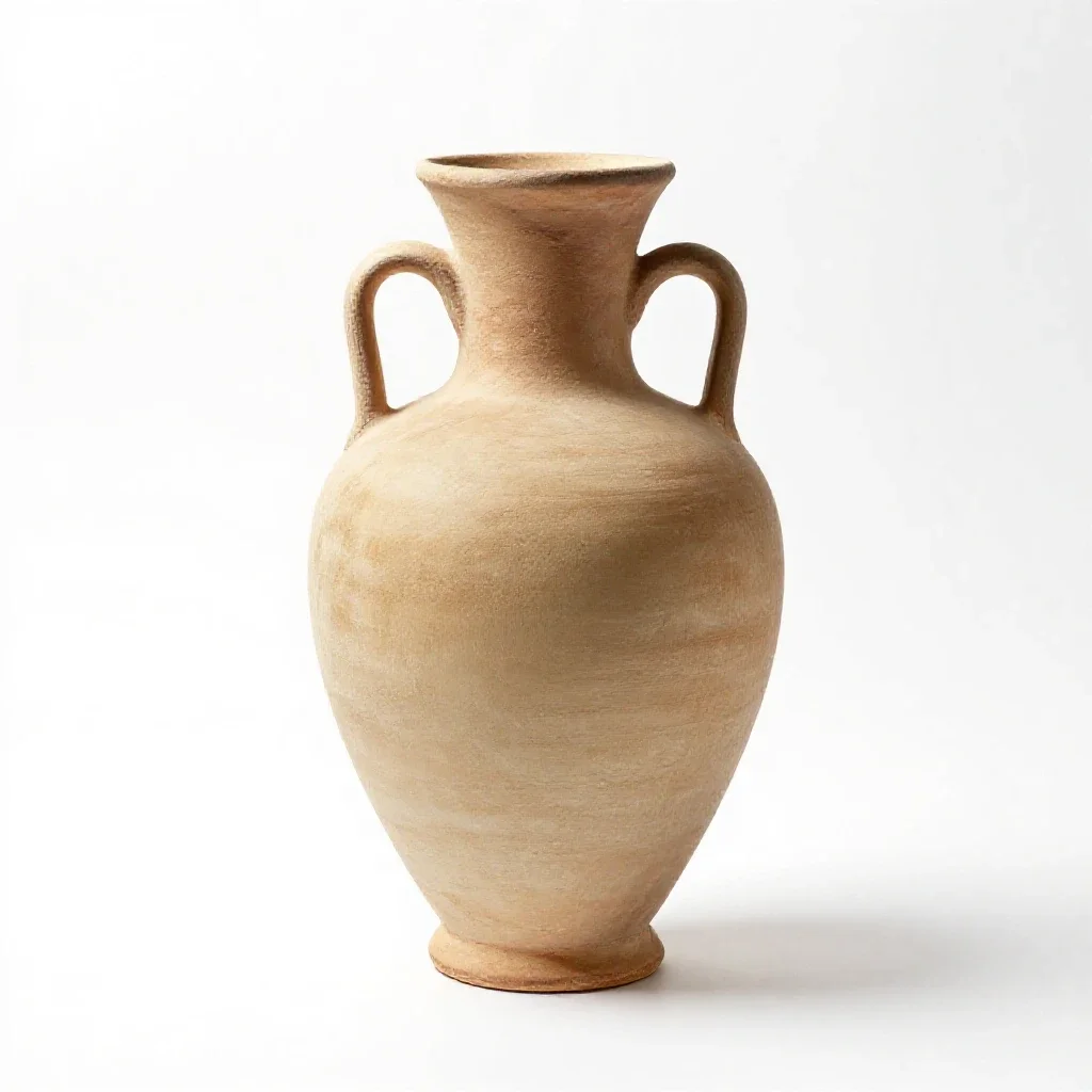 Amphora isolated on a white background