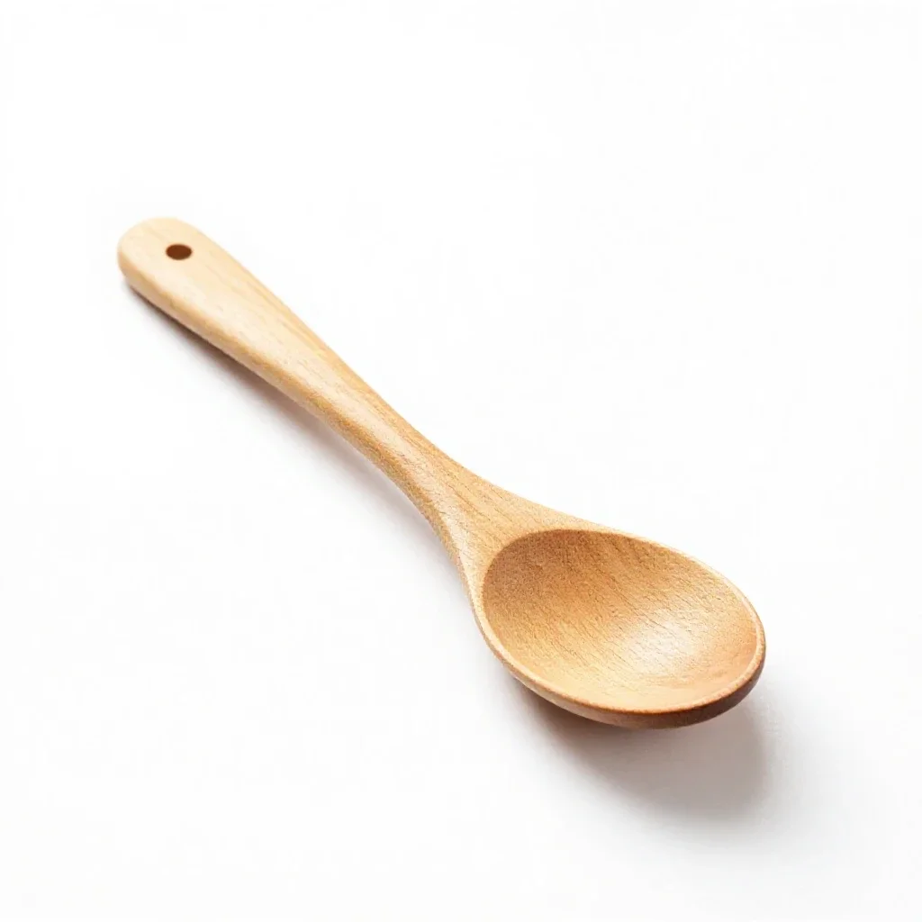 Iced-tea spoon isolated on a white background