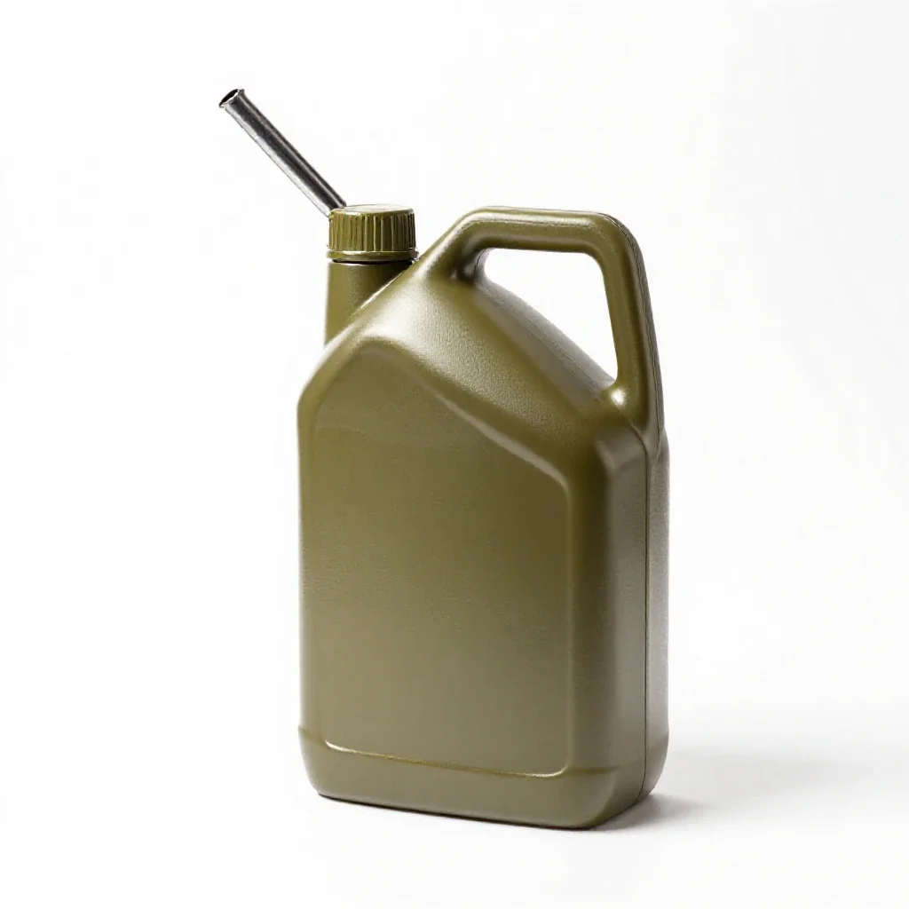 Oilcan isolated on a white background