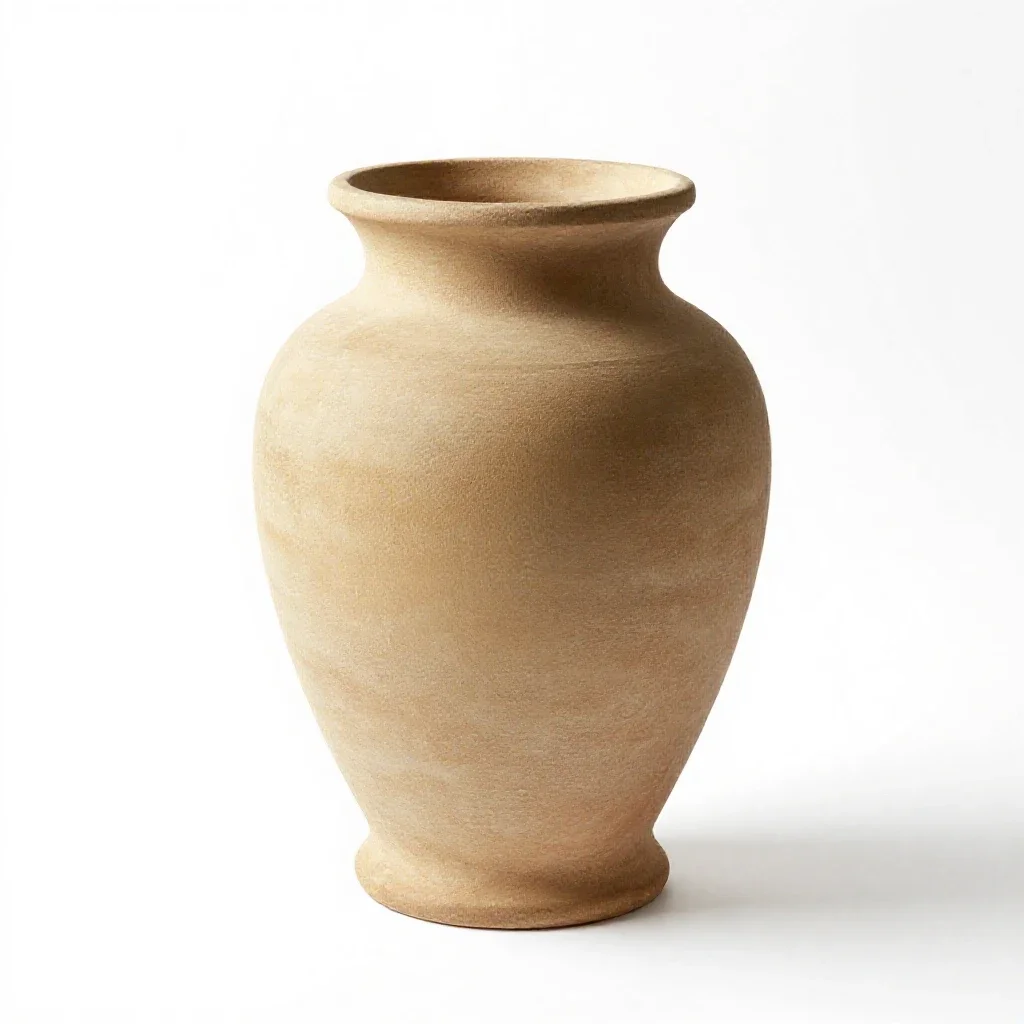 Urn isolated on a white background