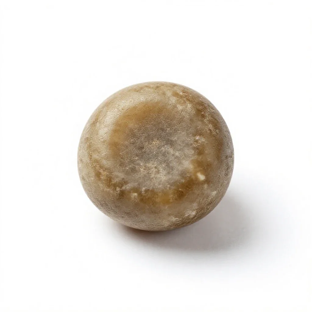 Bladder stone isolated on a white background