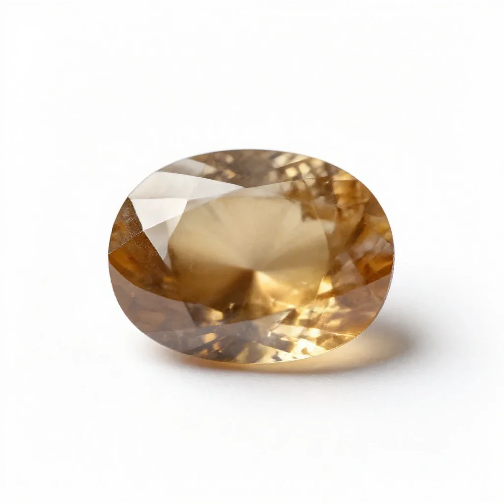 Gem isolated on a white background