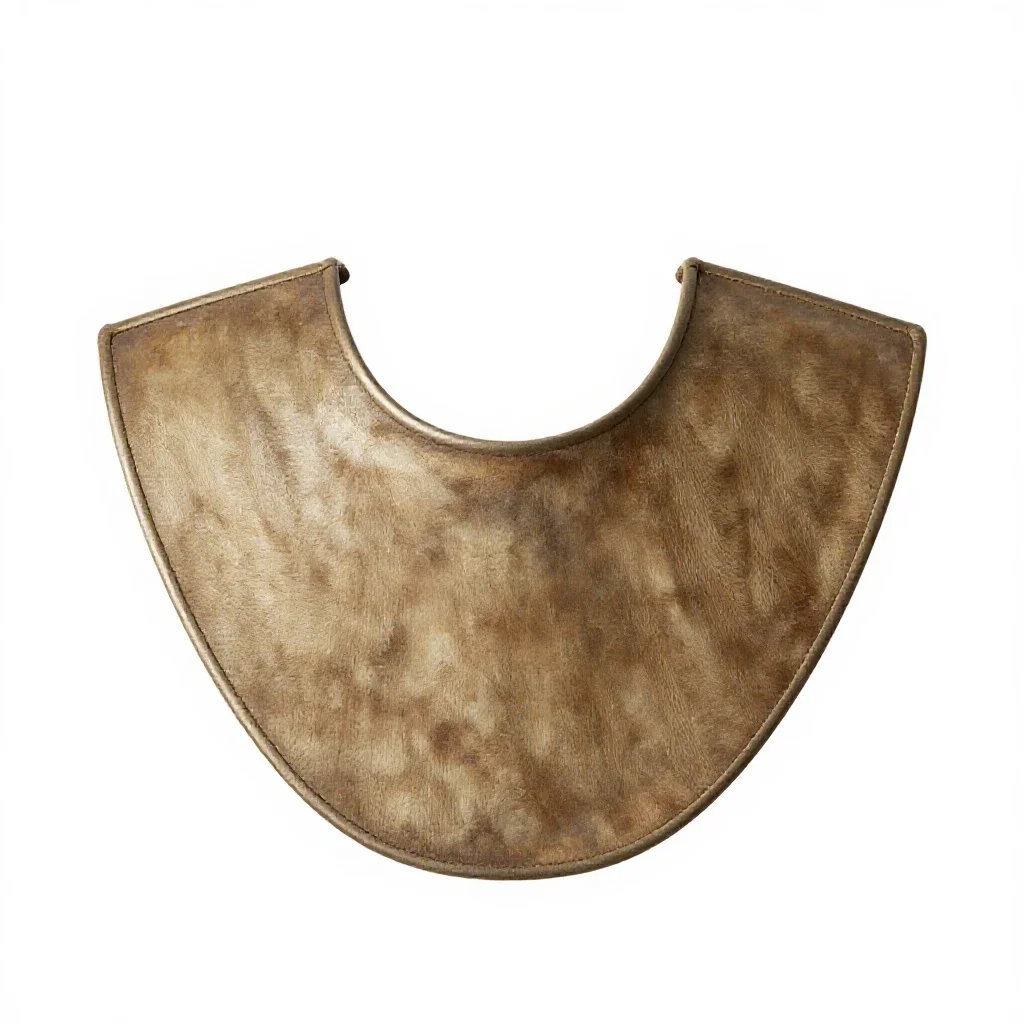 Gorget isolated on a white background
