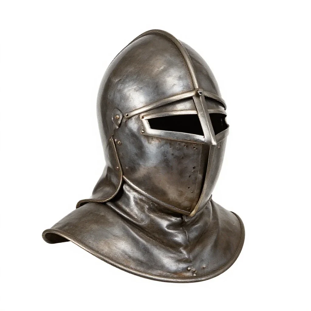Heaume isolated on a white background