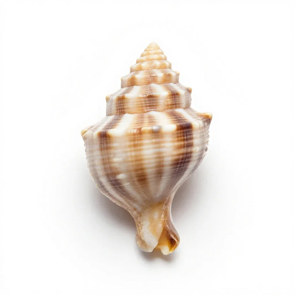 Seashell isolated on a white background