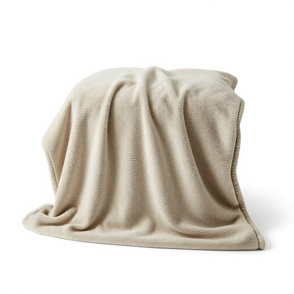 Blanket isolated on a white background