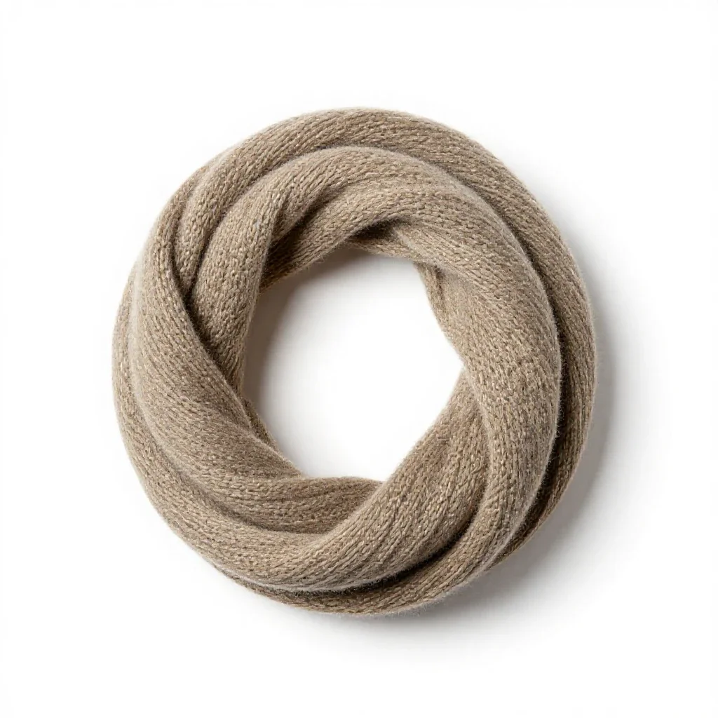 Boucle isolated on a white background