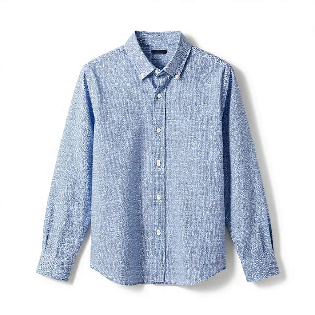 Chambray isolated on a white background