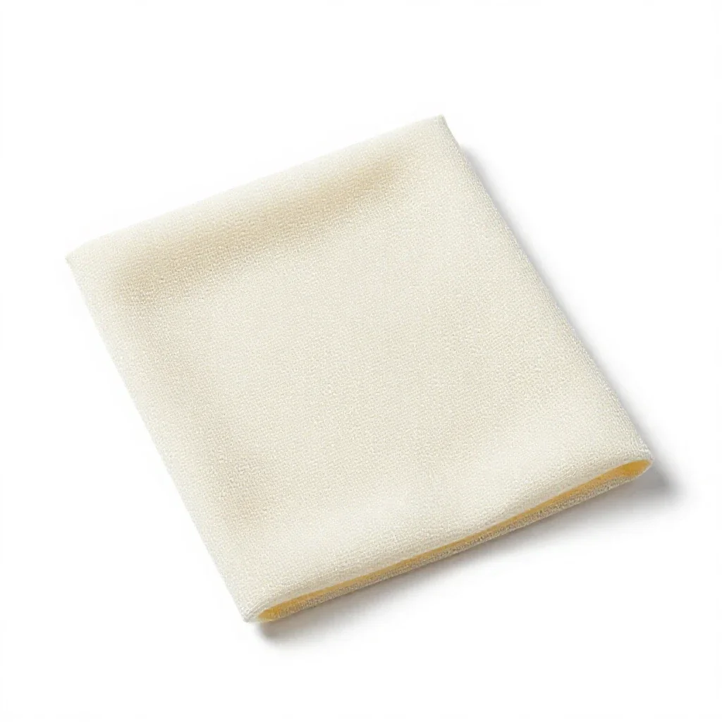 Cheesecloth isolated on a white background