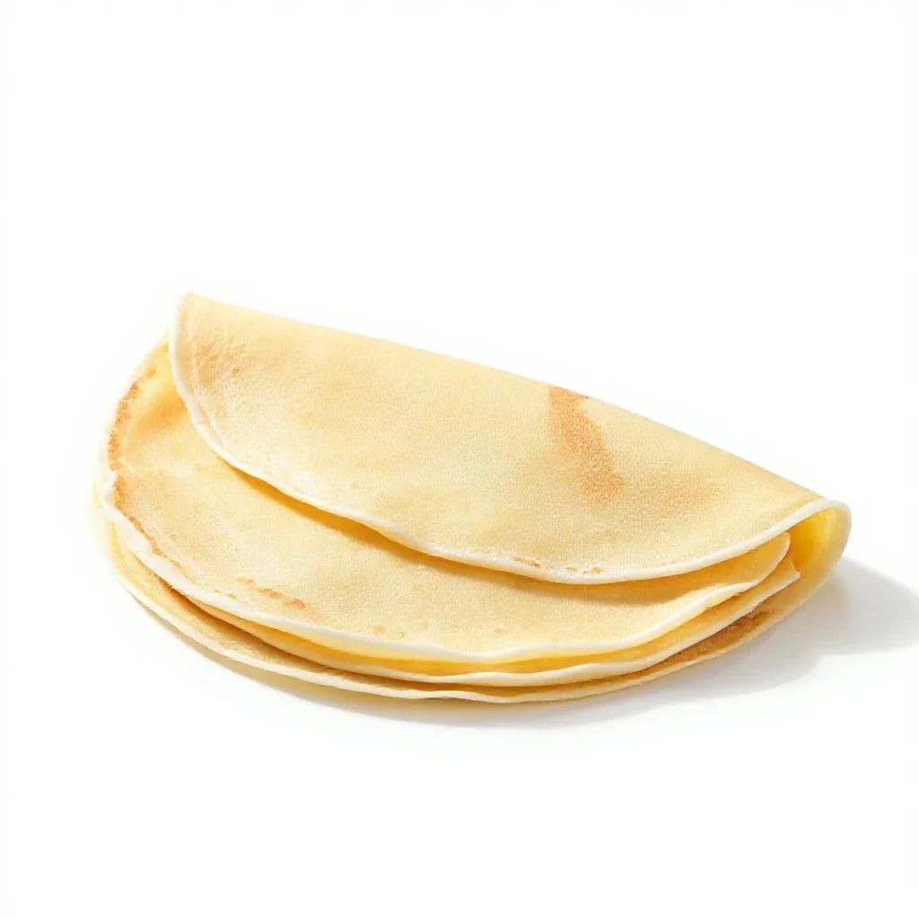 Crepe de Chine isolated on a white background
