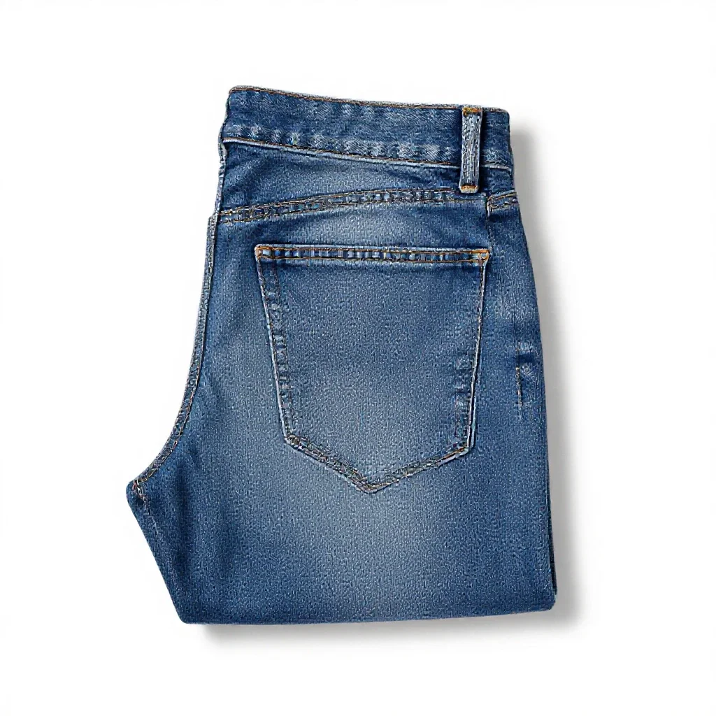 Denim isolated on a white background