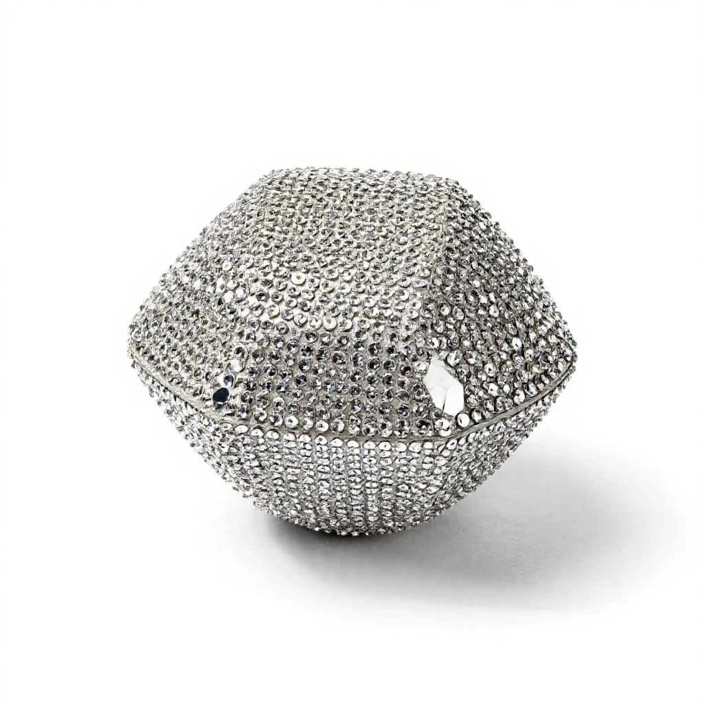 Diamante isolated on a white background