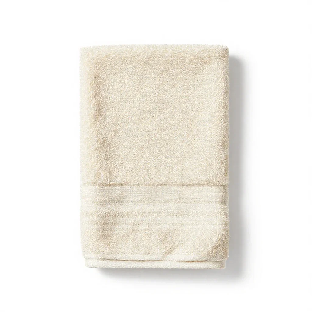 Hand towel isolated on a white background