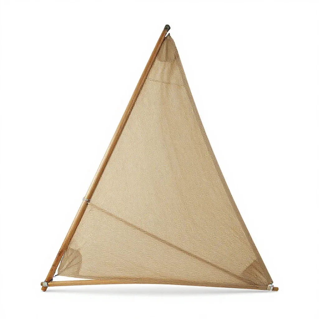 Headsail isolated on a white background