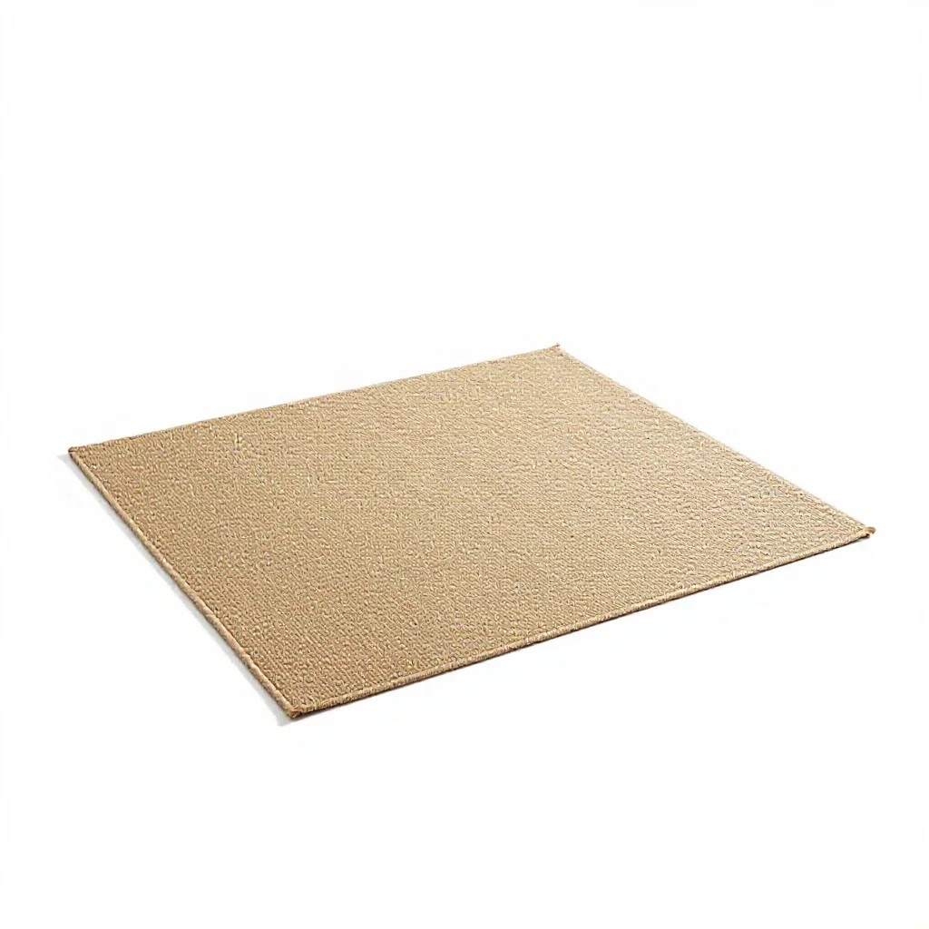 Hearthrug isolated on a white background