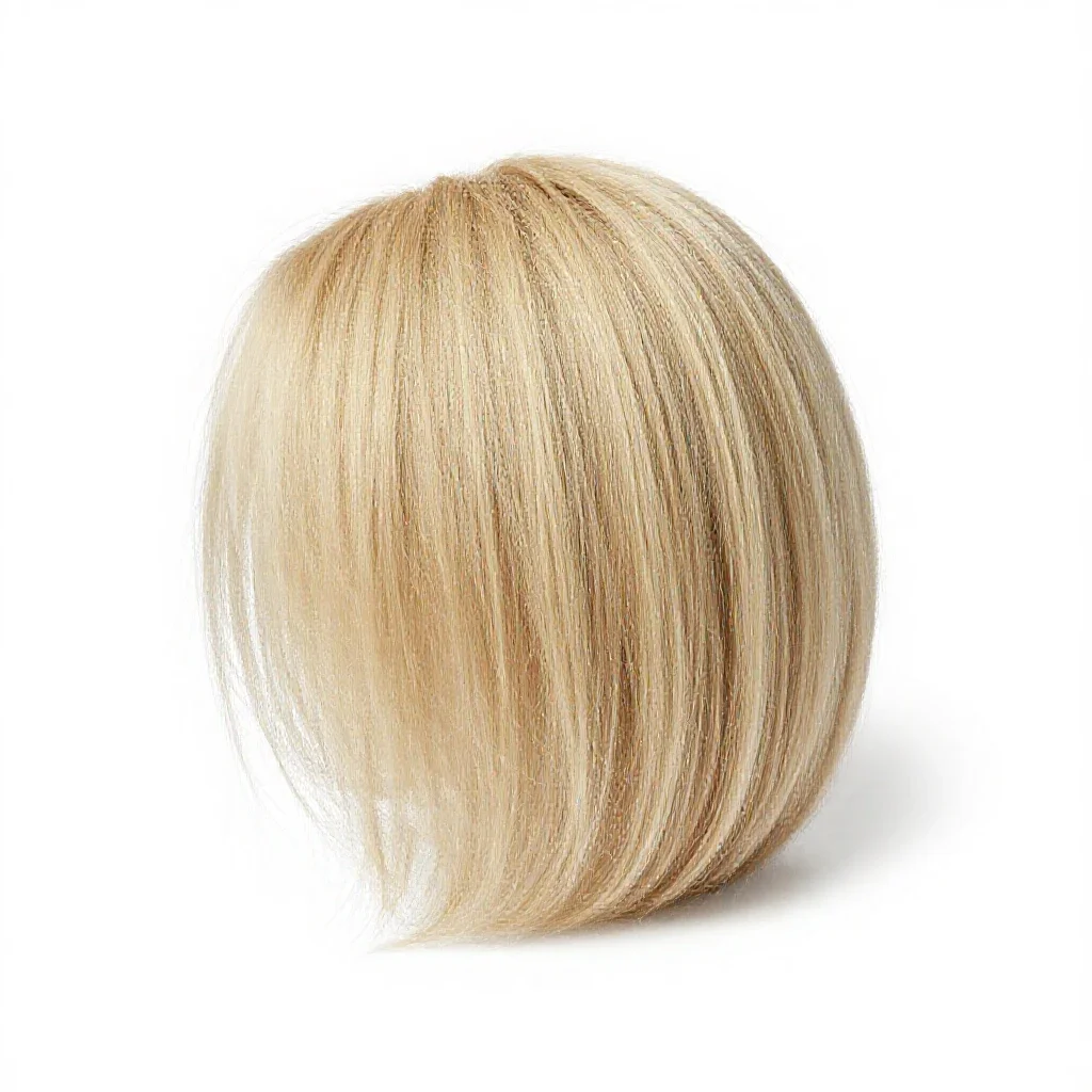 Horsehair isolated on a white background