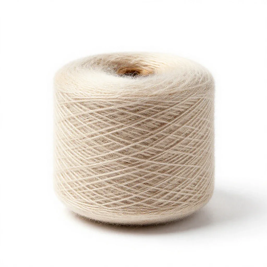 Mohair isolated on a white background