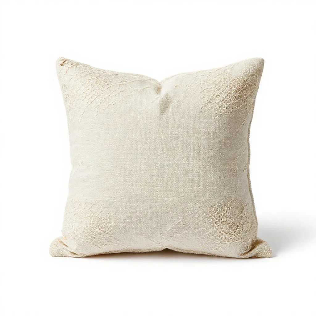 Pillow lace isolated on a white background