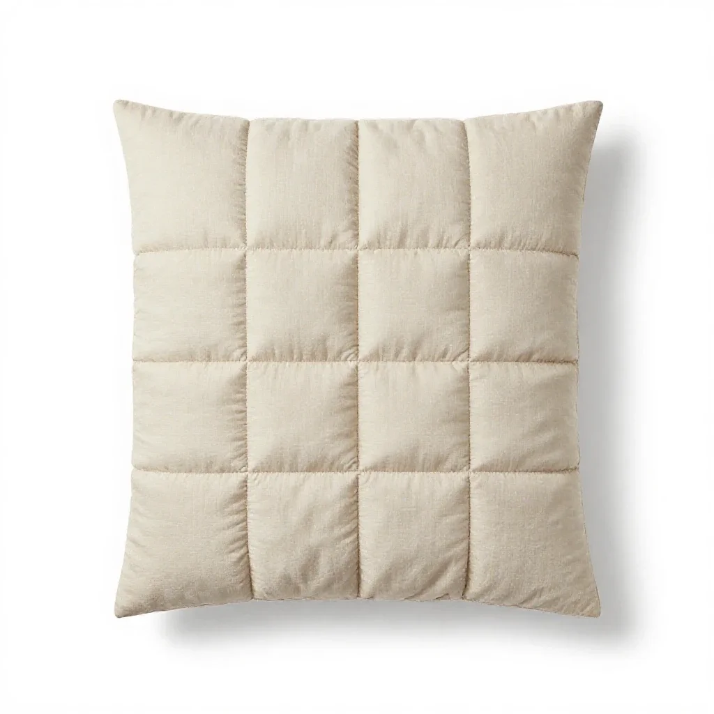 Quilting isolated on a white background