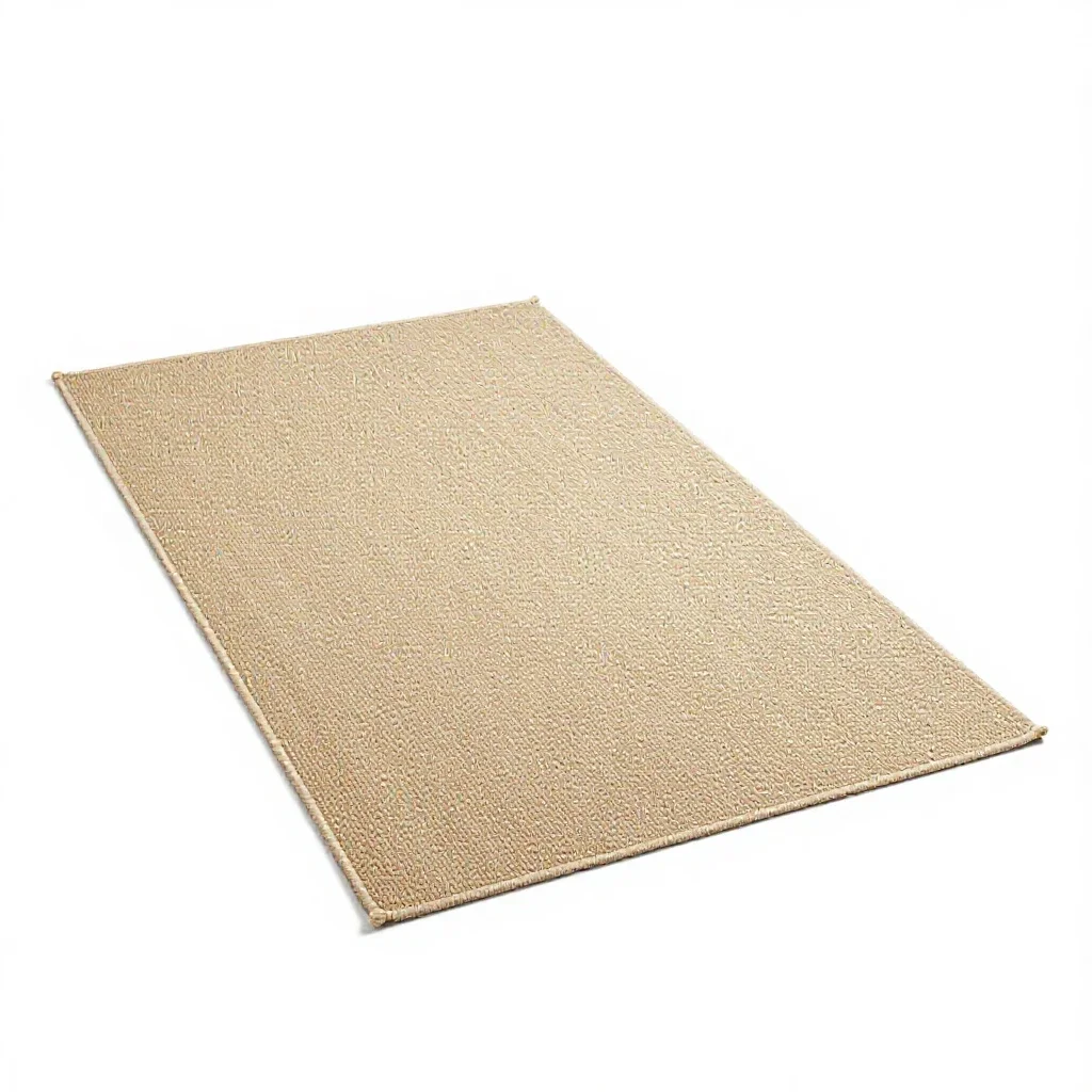Scatter rug isolated on a white background