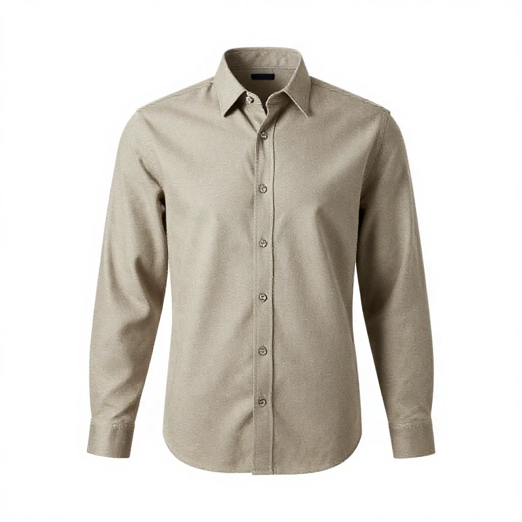 Shirting isolated on a white background