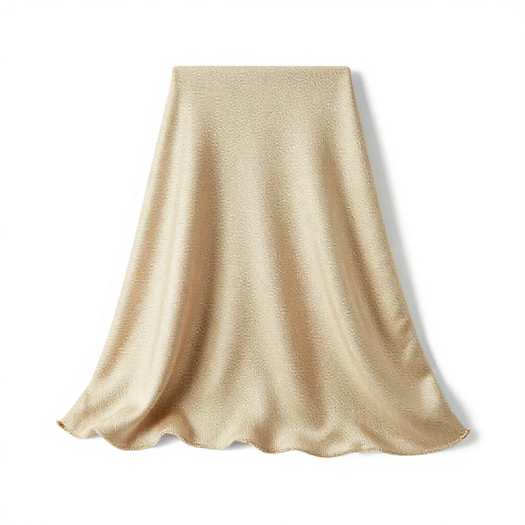 Silk isolated on a white background