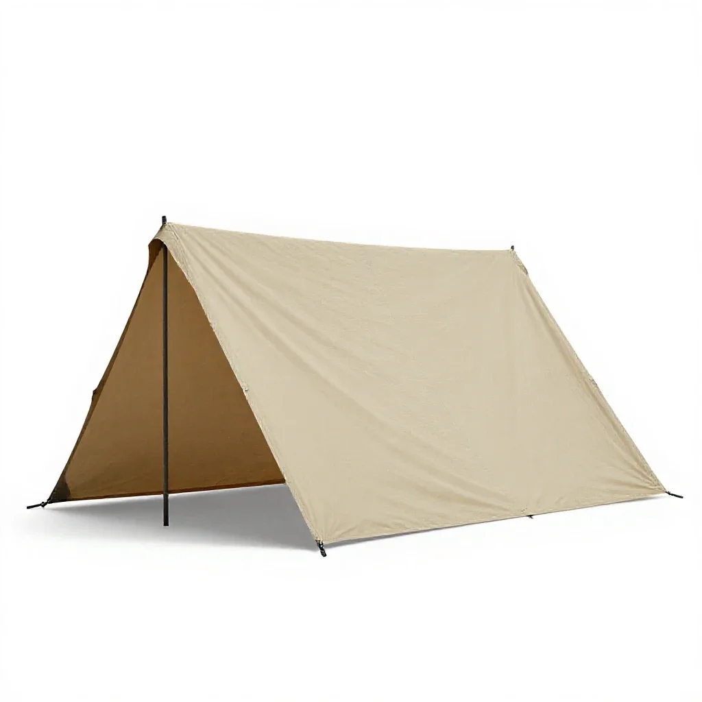 Tarpaulin isolated on a white background