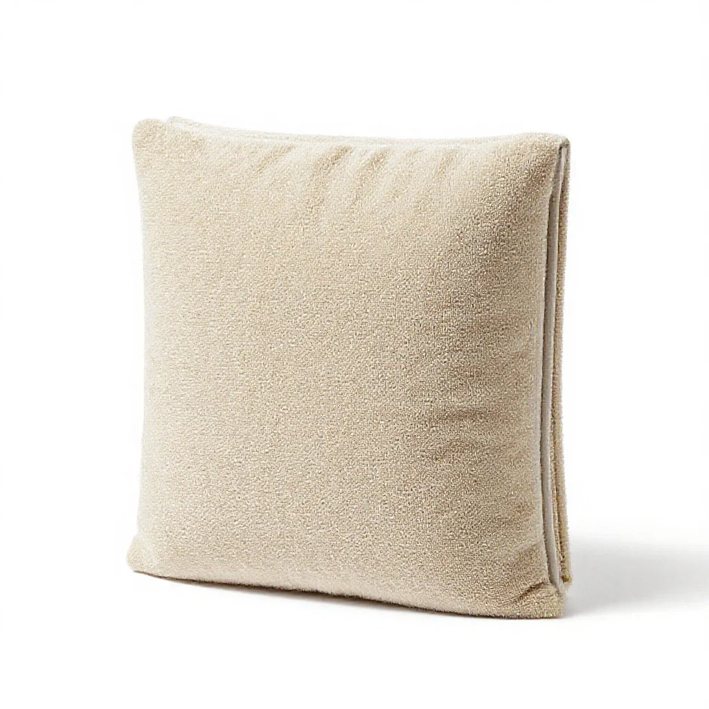 Toweling isolated on a white background